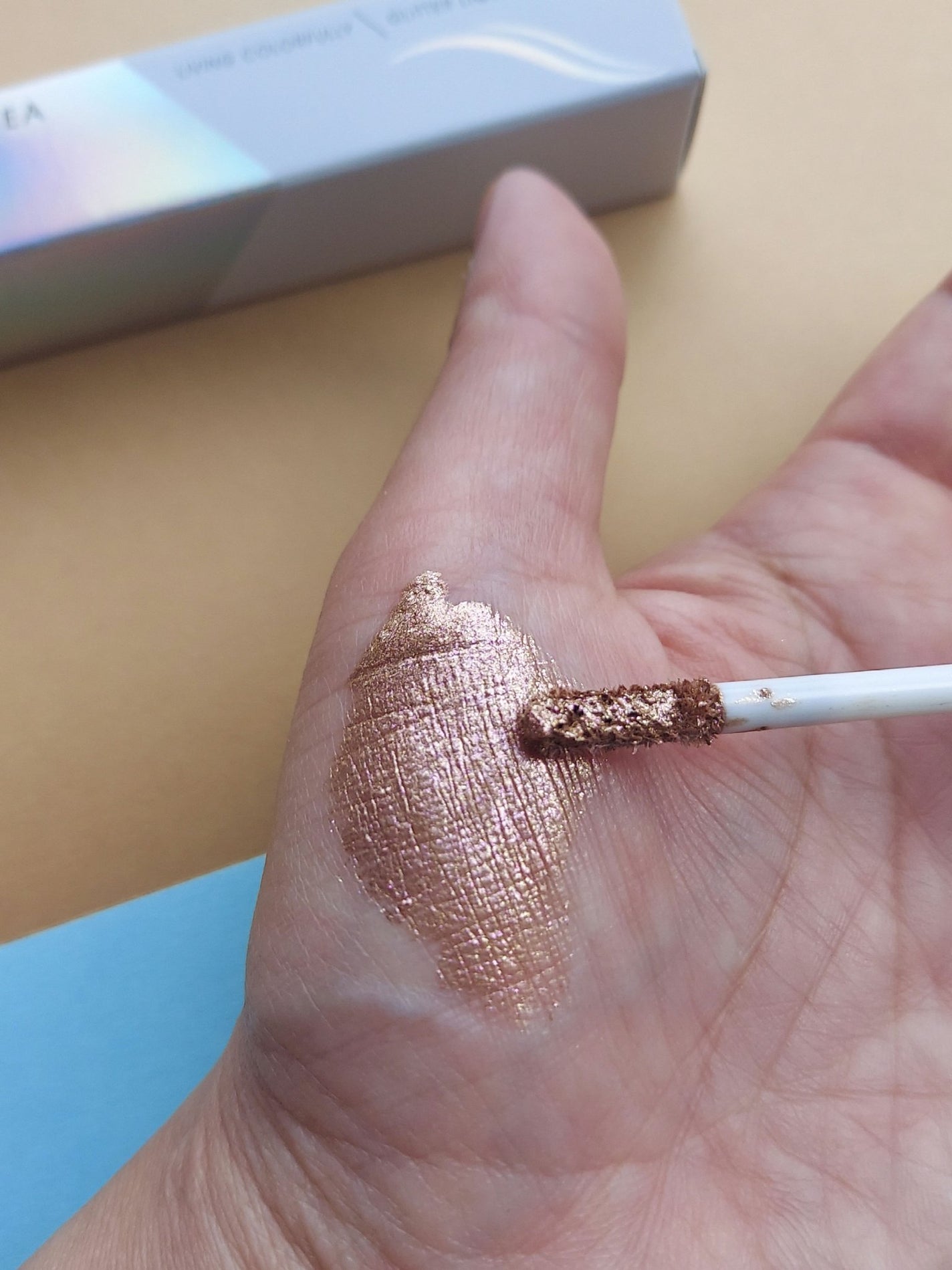 ダイヤモンドシリーズ 星空リキッドアイシャドウ/ZEESEA/リキッドアイシャドウを使ったクチコミ(3枚目)