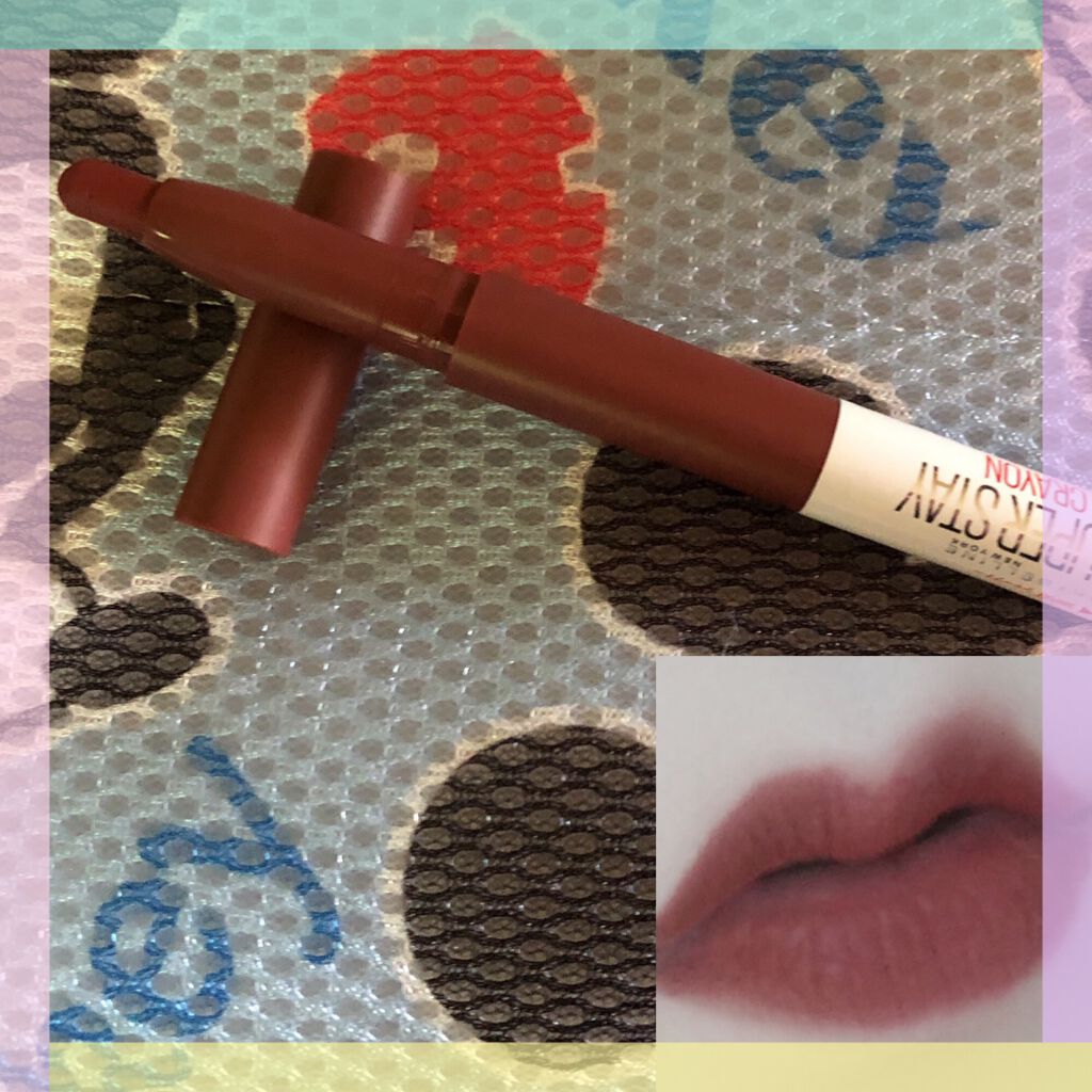 SPステイ インク クレヨン 05/MAYBELLINE NEW YORK/口紅を使ったクチコミ（3枚目）