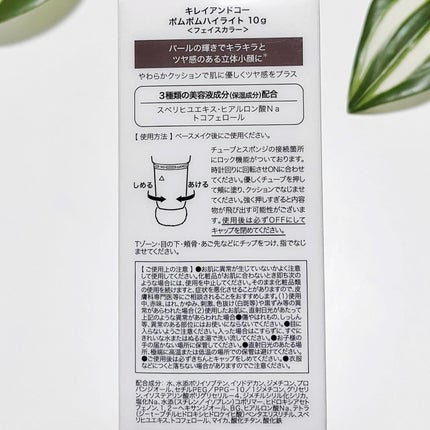 ポムポムハイライト/Kirei&co./リキッドハイライトを使ったクチコミ(7枚目)