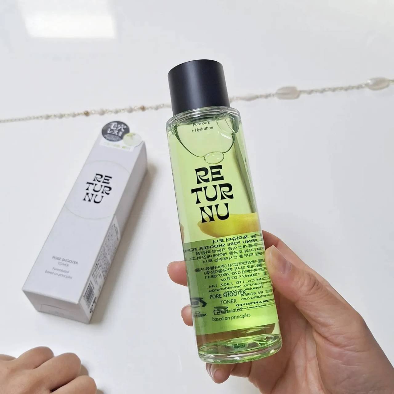 ポアシュータートナー/リターニュ/化粧水を使ったクチコミ（2枚目）