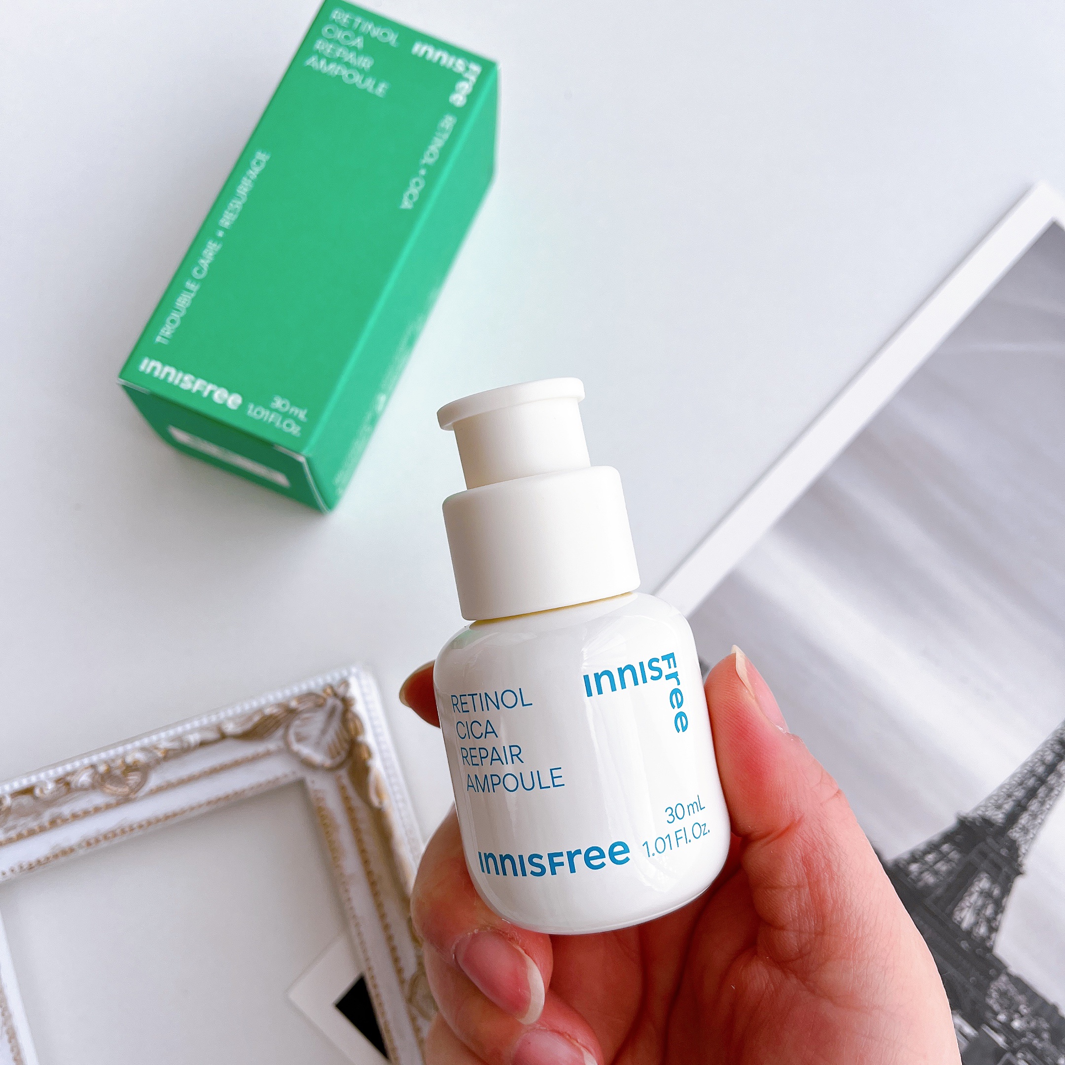 レチノール　シカ　リペア　セラム/innisfree/美容液を使ったクチコミ（2枚目）