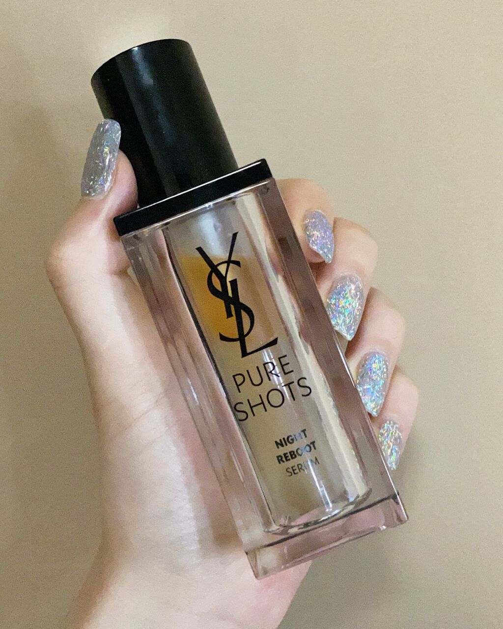 ピュアショット ナイト リチャージセラム/YVES SAINT LAURENT BEAUTE/美容液を使ったクチコミ（1枚目）