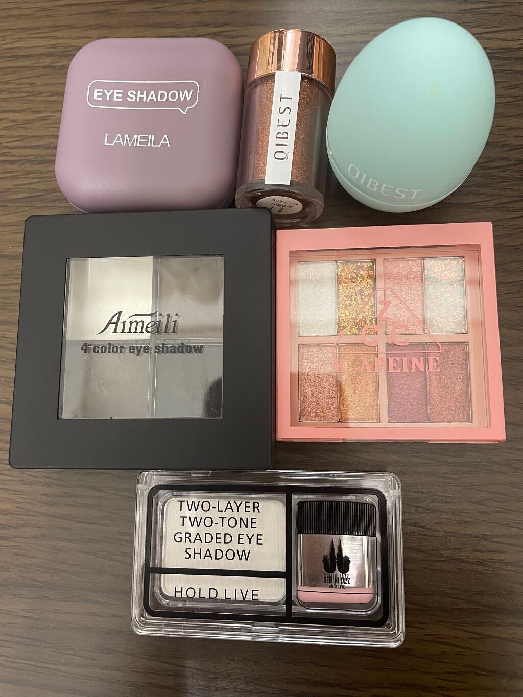 かえで on LIPS 「10月くらいにQoo10で購入したアイシャドウのみの福袋♯3L..」(3枚目)