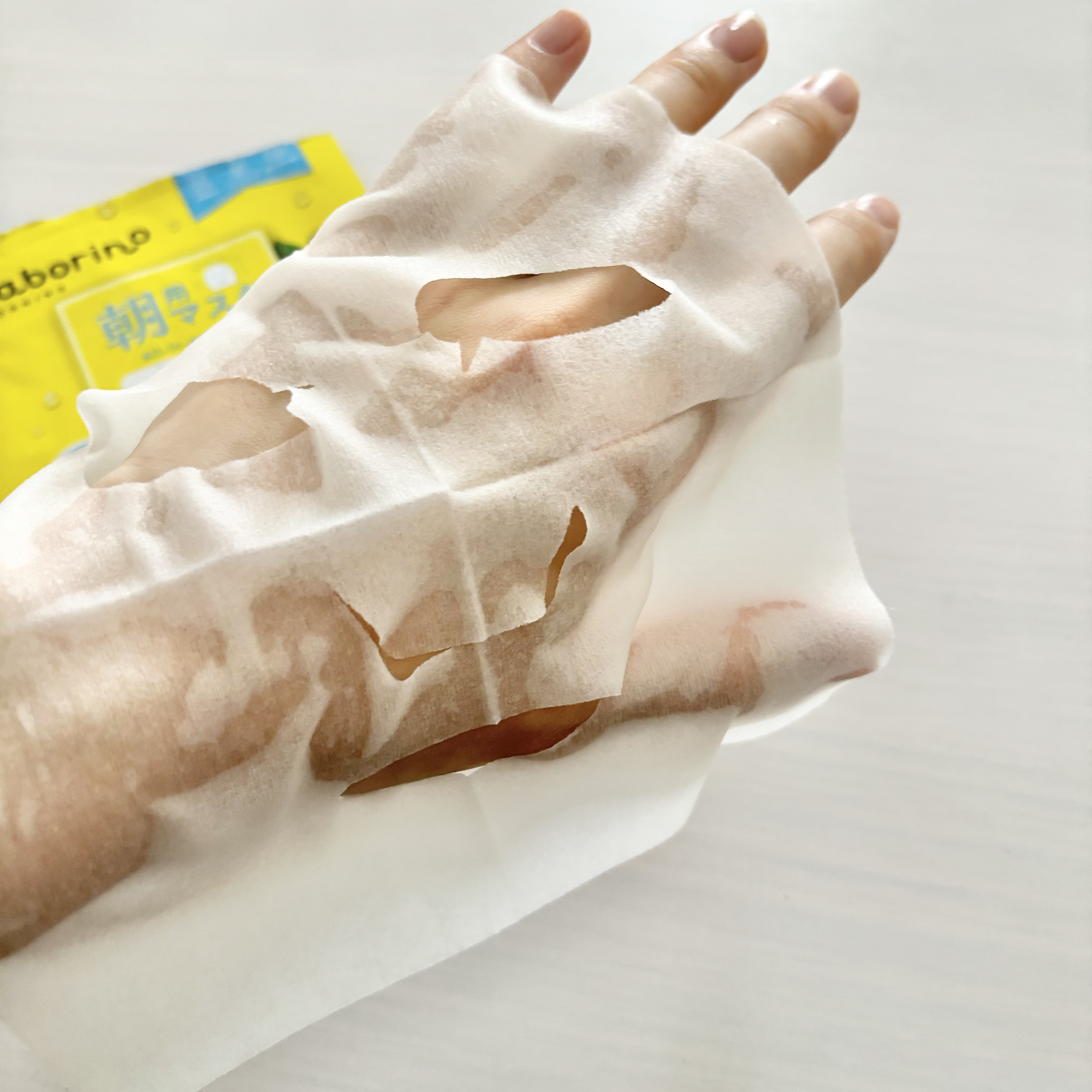 目ざまシート N/サボリーノ/シートマスク・パックを使ったクチコミ（3枚目）