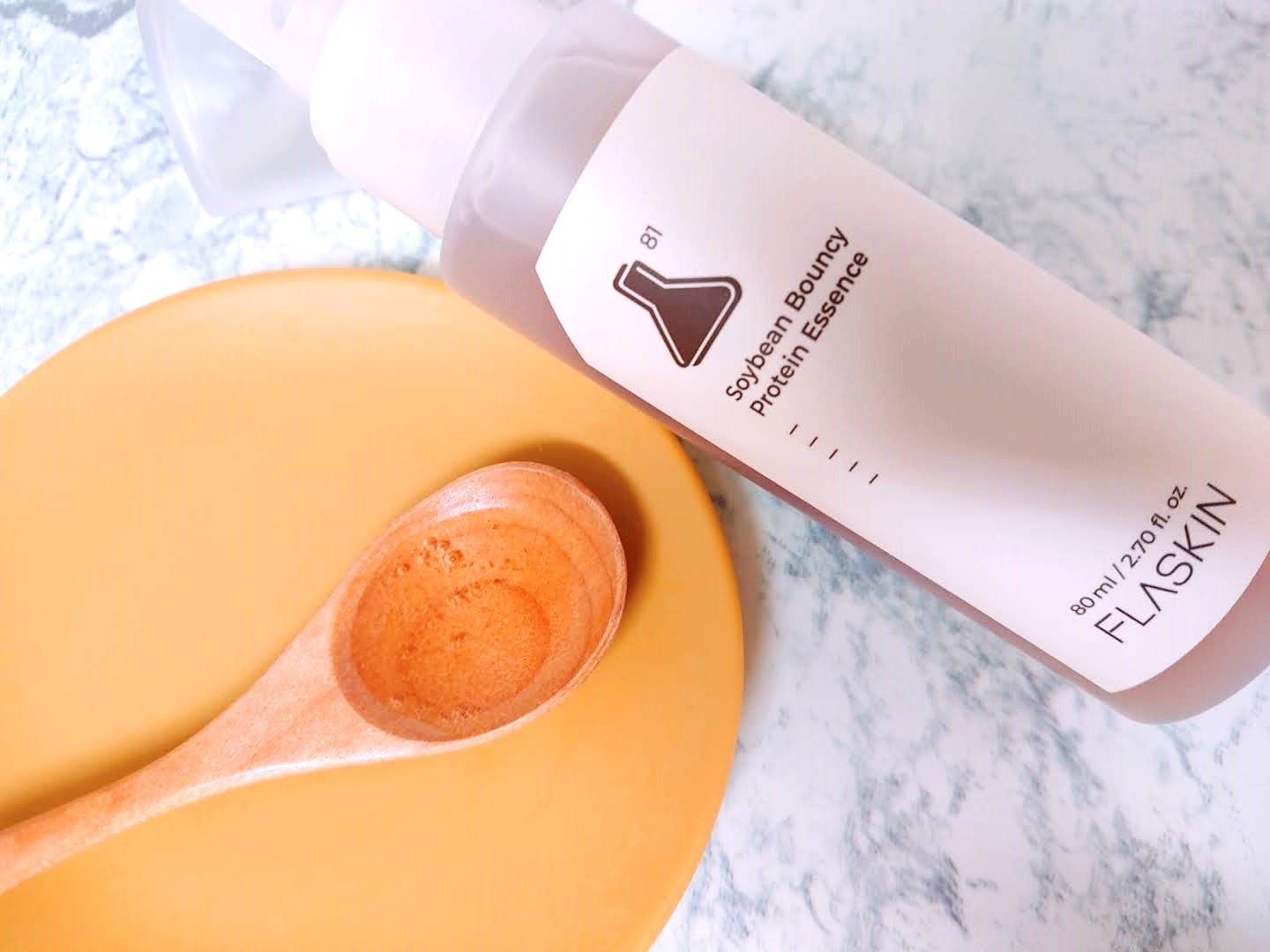 粘る発酵豆タンパク質美容液/FLASKIN/美容液を使ったクチコミ（3枚目）