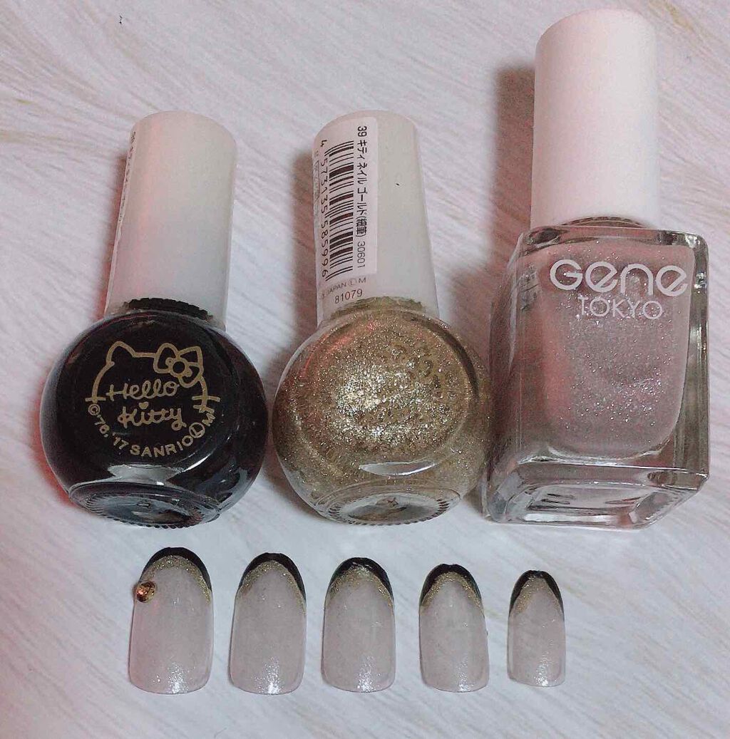 gene TOKYO ネイル/DAISO/マニキュアを使ったクチコミ（2枚目）