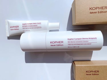 CUREPAIR DERMA AMPOULE /KOPHER/ミスト状化粧水を使ったクチコミ（1枚目）