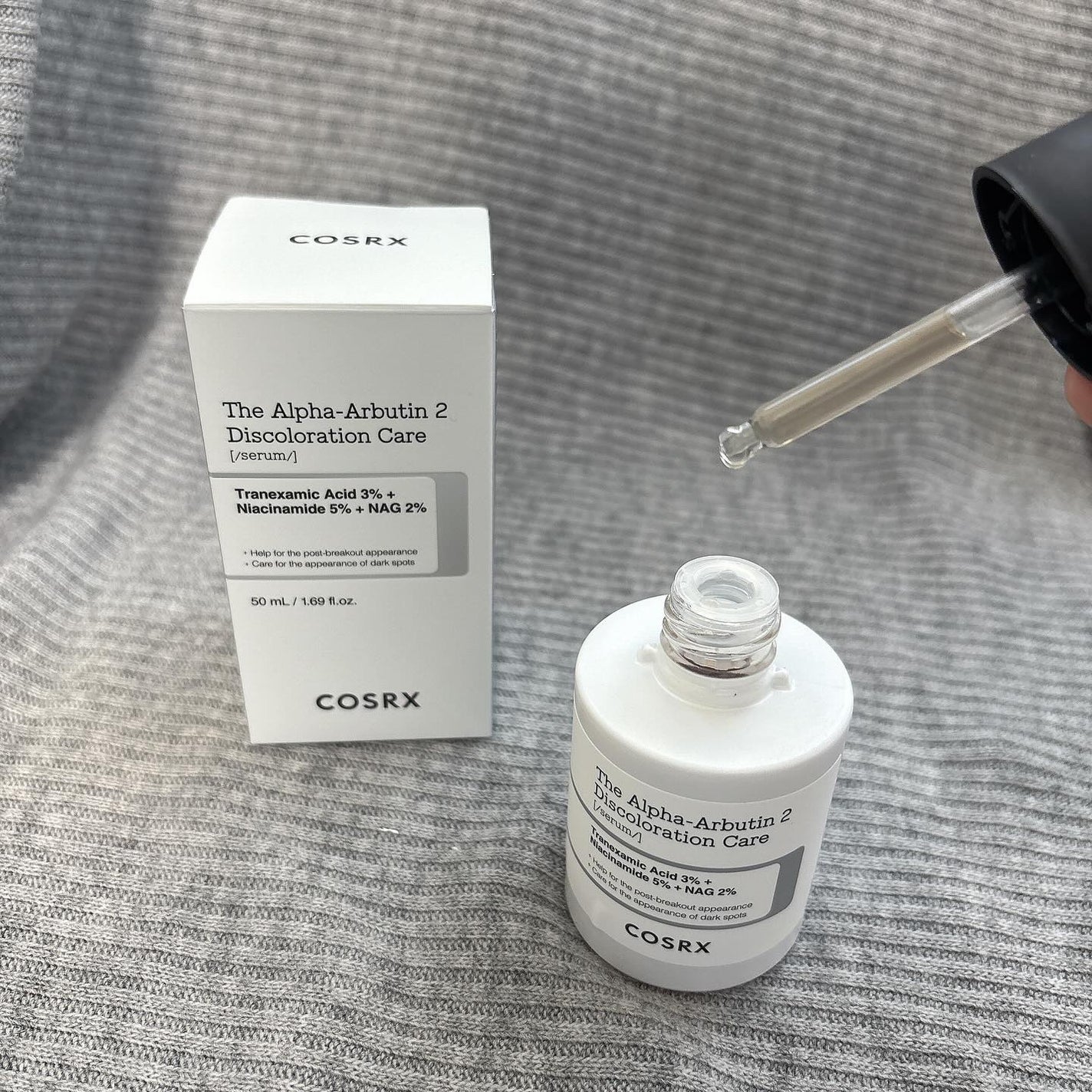 RXザ・アルファアルブチン2 ニキビ跡ケアセラム/COSRX/美容液を使ったクチコミ(5枚目)