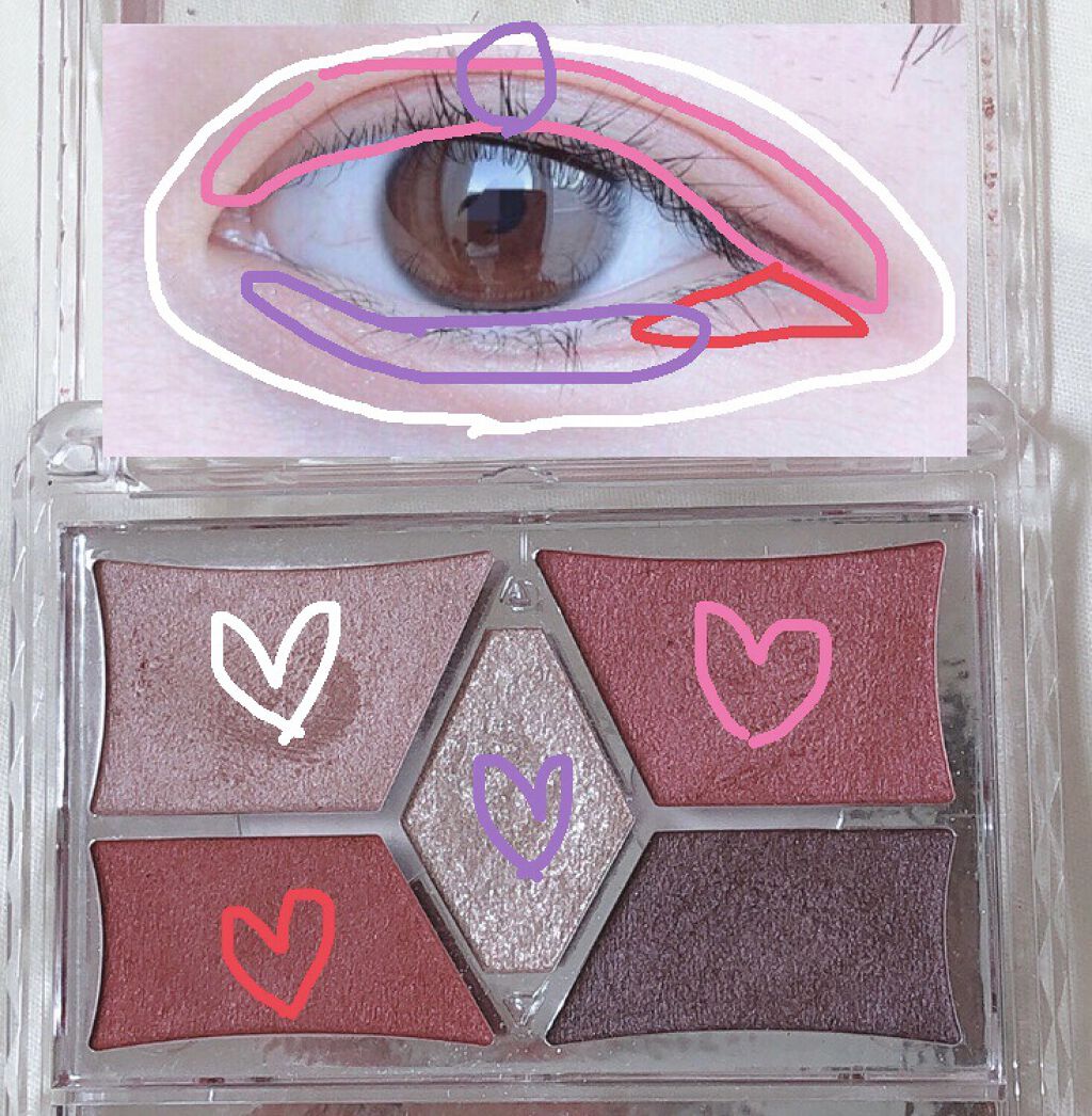 【旧品】パーフェクトスタイリストアイズ/キャンメイク/アイシャドウパレットを使ったクチコミ（2枚目）