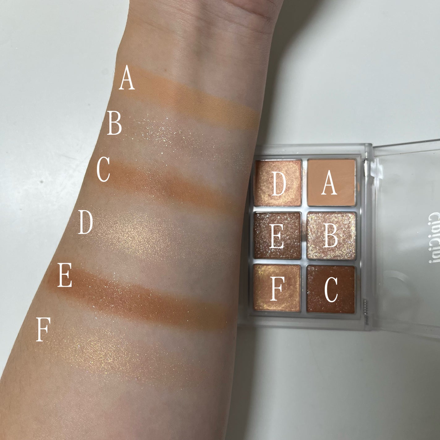 ムードカラーアイズ/CipiCipi/アイシャドウパレットを使ったクチコミ(3枚目)