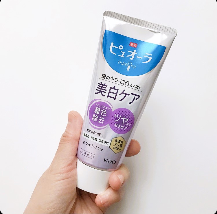 薬用ピュオーラ 美白ケア ハミガキ/ピュオーラ/歯磨き粉を使ったクチコミ（2枚目）
