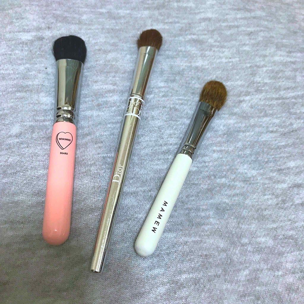 フーミー アイブロウブラシ 熊野筆/WHOMEE/メイクブラシを使ったクチコミ(1枚目)