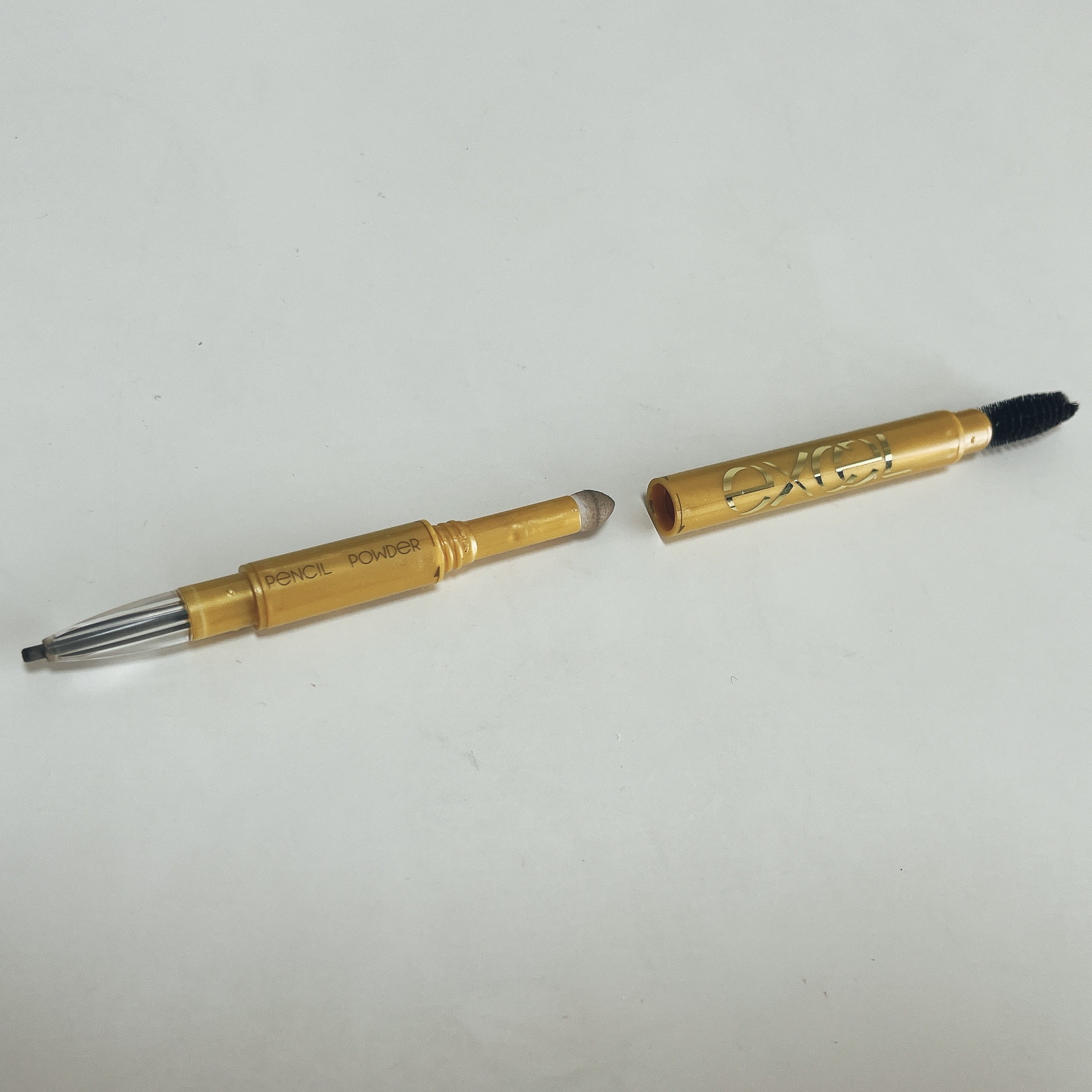 パウダー＆ペンシル　アイブロウＥＸ PD15 オリーブブラウン/excel/アイブロウペンシルを使ったクチコミ（2枚目）