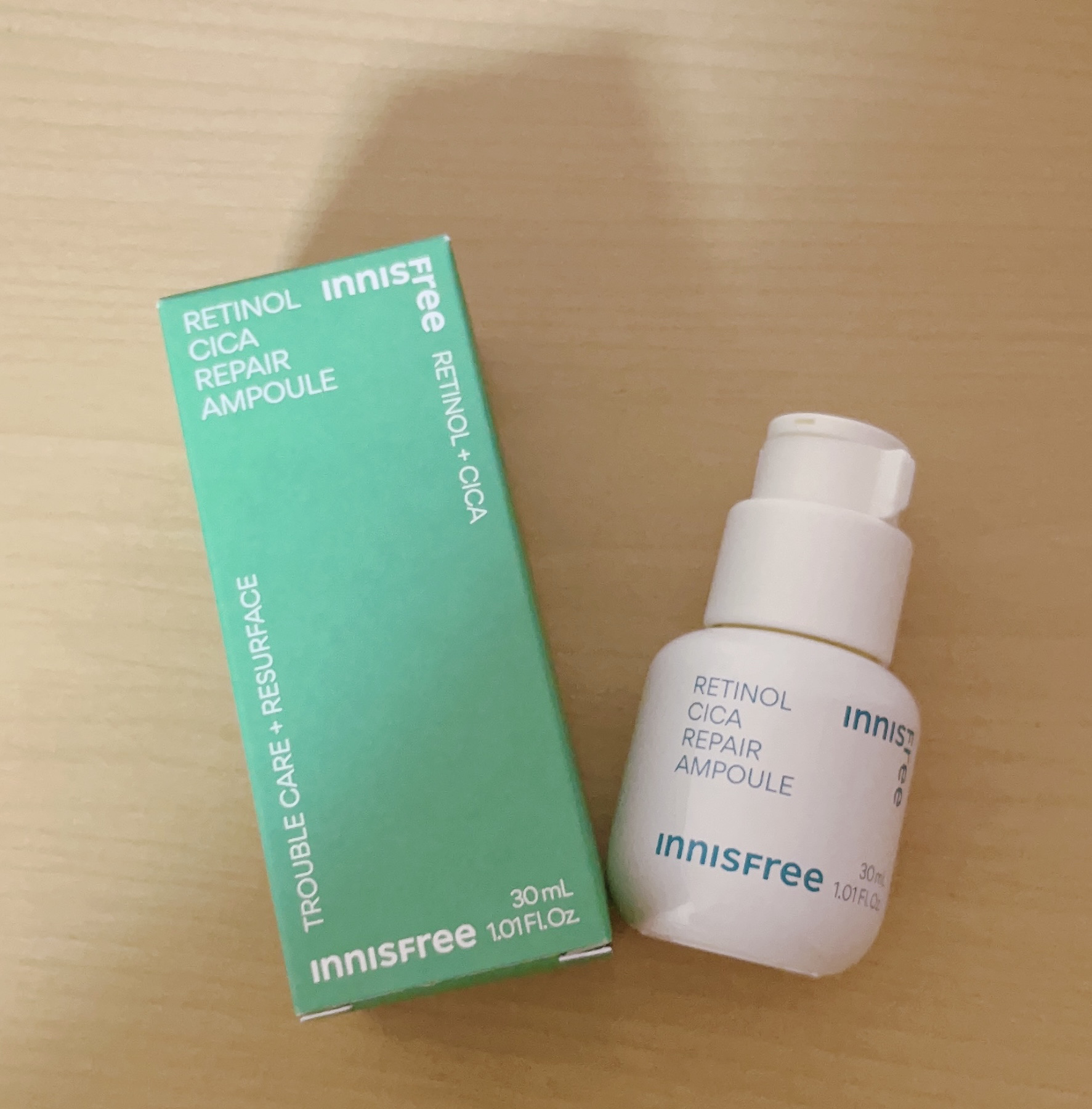 レチノール　シカ　リペア　セラム/innisfree/美容液を使ったクチコミ（1枚目）