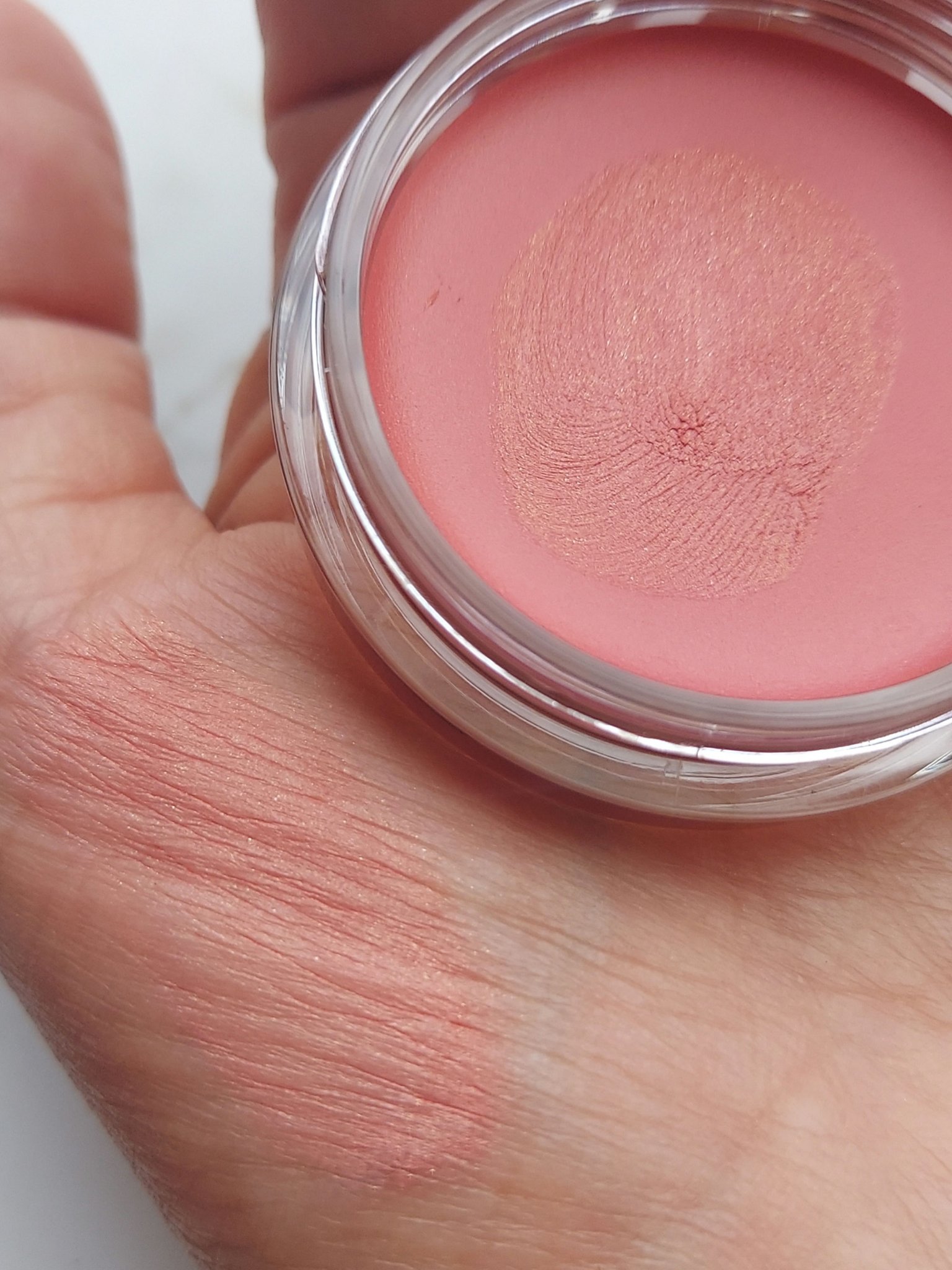 THREE グラムトーンカラーカスタード 01 ETERNAL EXPLORER/THREE/ジェル・クリームチークを使ったクチコミ（2枚目）