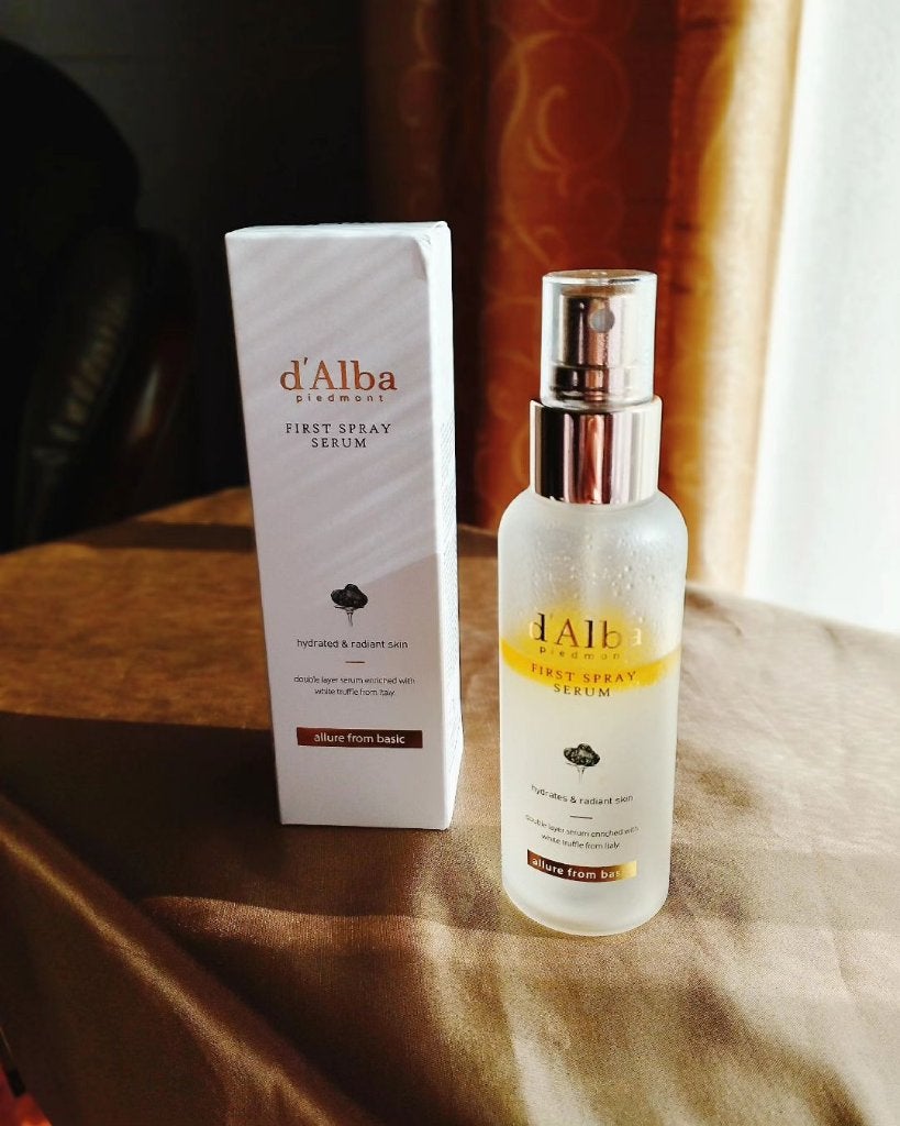 ダルバ ホワイトトリュフファーストスプレーセラム/ダルバ/ミスト状化粧水を使ったクチコミ(1枚目)