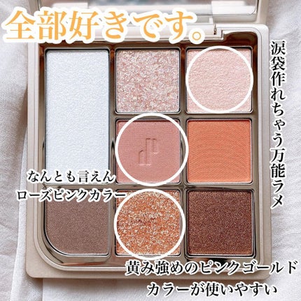 ドットオンムードアイパレット/Heart Percent/アイシャドウパレットを使ったクチコミ(3枚目)