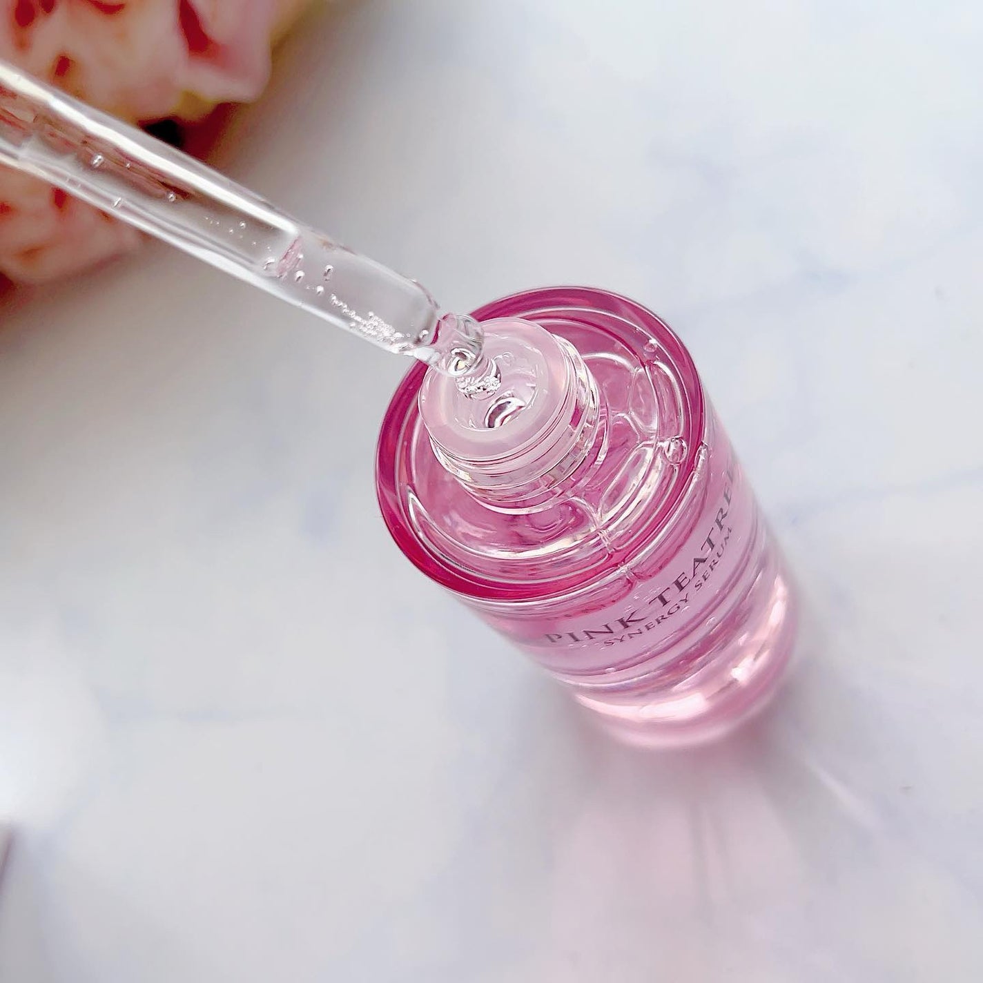 ピンクティーツリーシナジーセラム/APLIN/美容液を使ったクチコミ(2枚目)