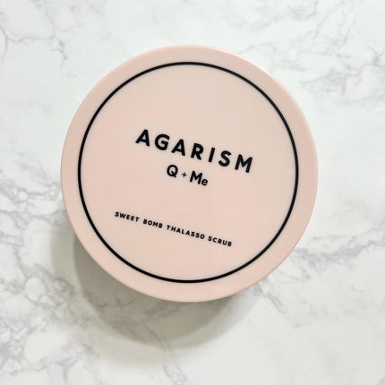 Q+Me スウィート ボム タラソ スクラブ/AGARISM/バスト・ヒップケアを使ったクチコミ(3枚目)