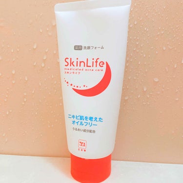 スキンライフ 薬用洗顔フォームのクチコミ「
【さっぱりする洗顔料】

肌荒れを防ぐみたいなので「Skin Life」の薬用洗顔フォームを.....」（1枚目）