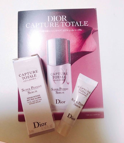 【旧】カプチュール トータル セル ENGY スーパー セラム/Dior/美容液を使ったクチコミ(1枚目)