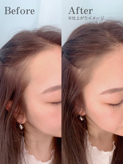 ヘアメイクパウダー/CEZANNE/ヘアケア・スタイリングを使ったクチコミ(4枚目)