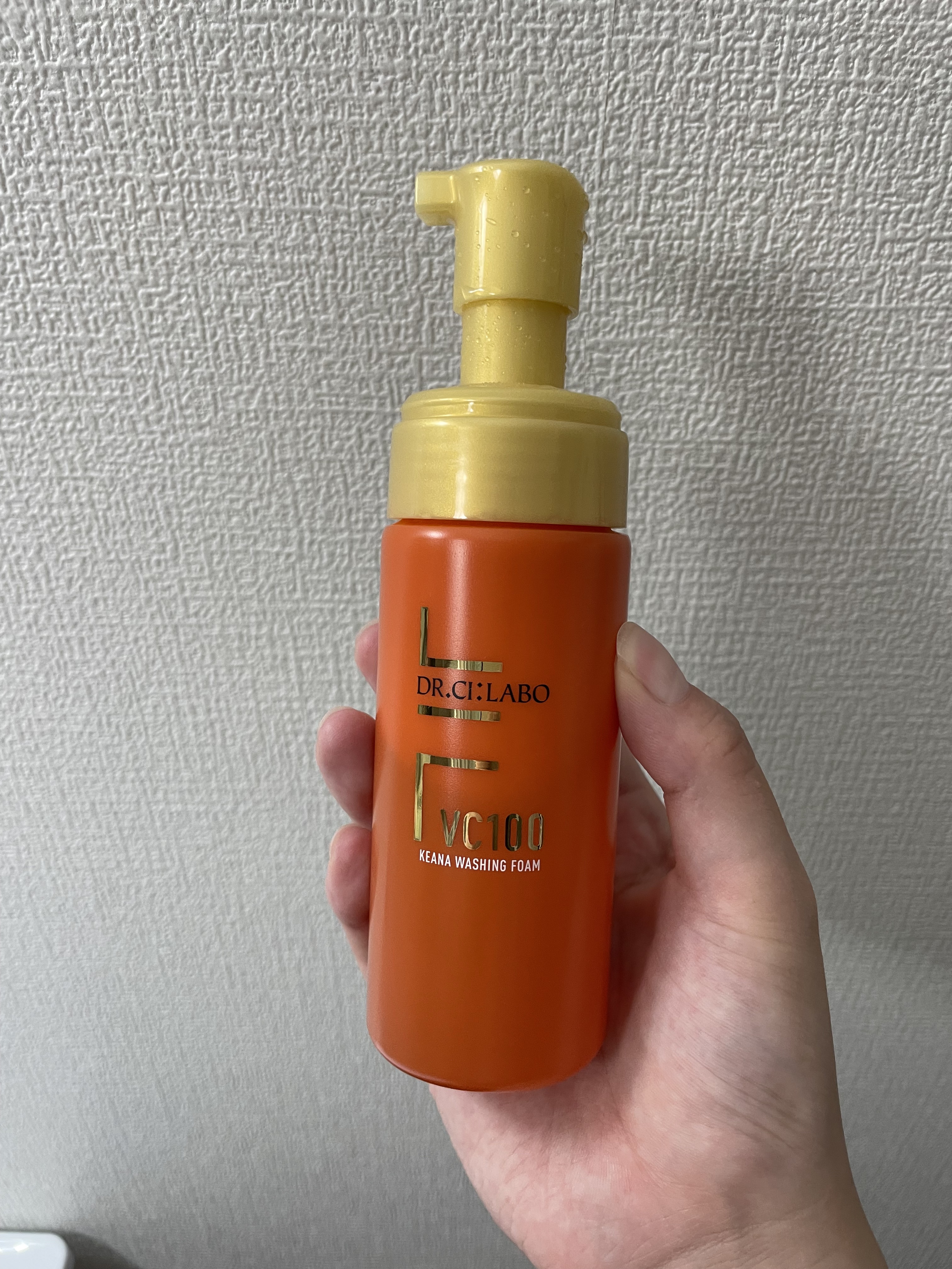 VC100KEANAウォッシングフォーム/ドクターシーラボⓇ/泡洗顔を使ったクチコミ（1枚目）