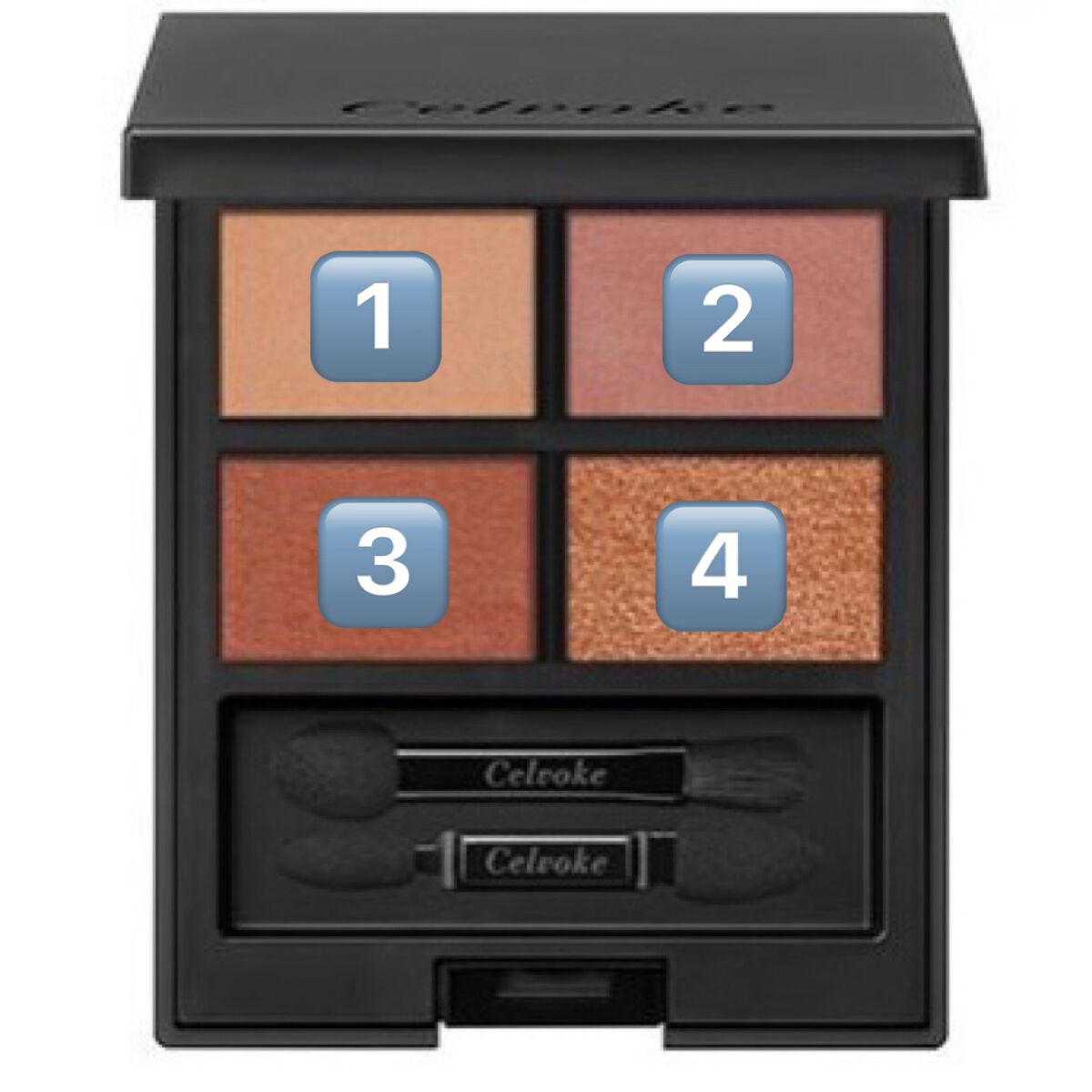 セルヴォーク ヴァティック アイパレット/Celvoke/アイシャドウパレットを使ったクチコミ（3枚目）