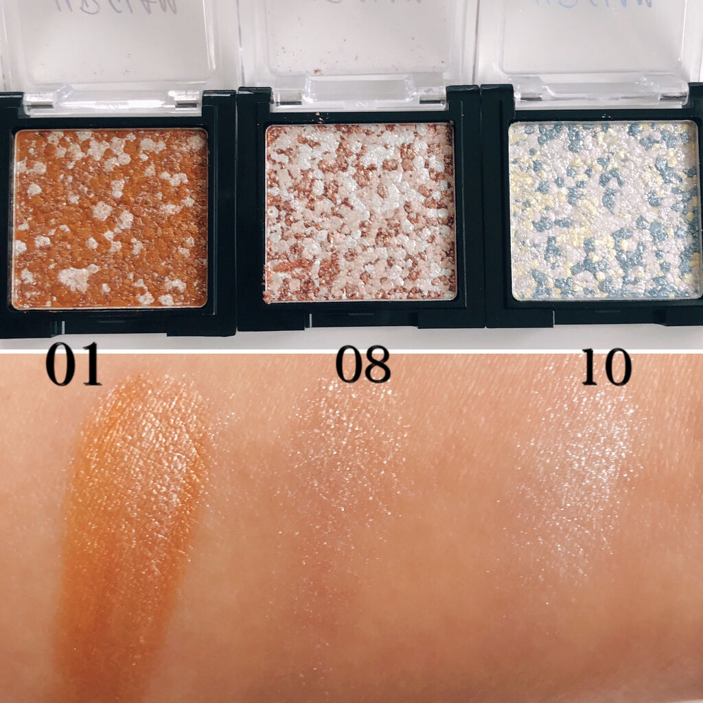 UR GLAM　MARBLE EYESHADOW/U R GLAM/単色アイシャドウを使ったクチコミ（2枚目）