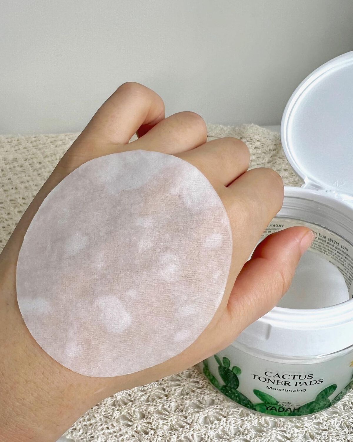 カクタストナーパッド/YADAH/トナーパッドを使ったクチコミ（3枚目）