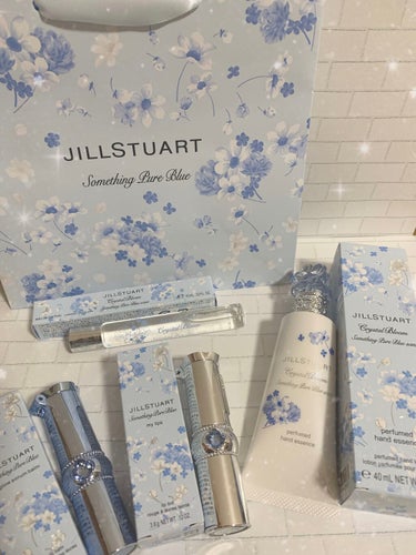 クリスタルブルーム サムシングピュアブルー パフュームド ハンド エッセンス/JILL STUART/ハンドクリームを使ったクチコミ（1枚目）