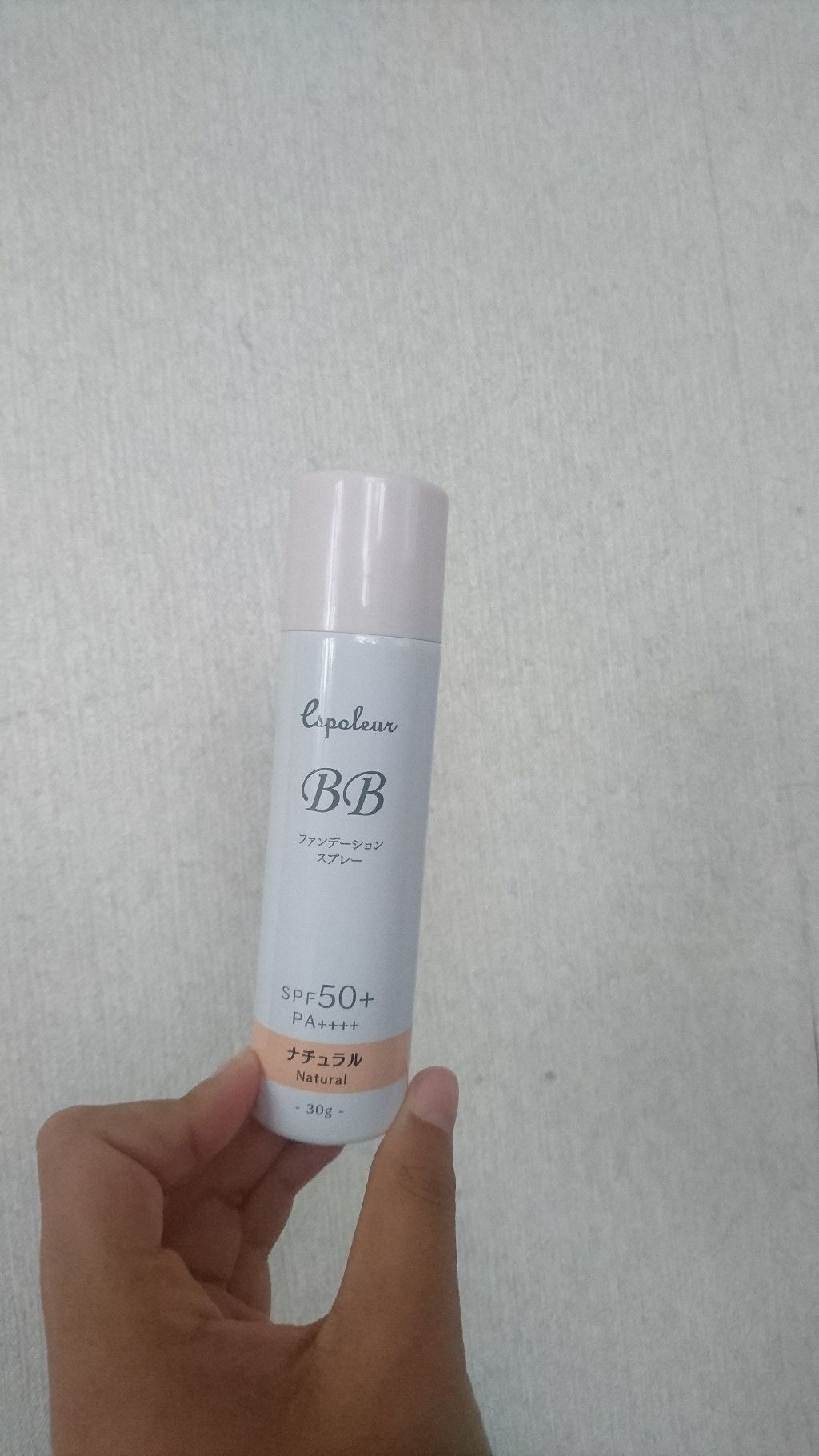 BBファンデーションスプレー/DAISO/BBクリームを使ったクチコミ（1枚目）