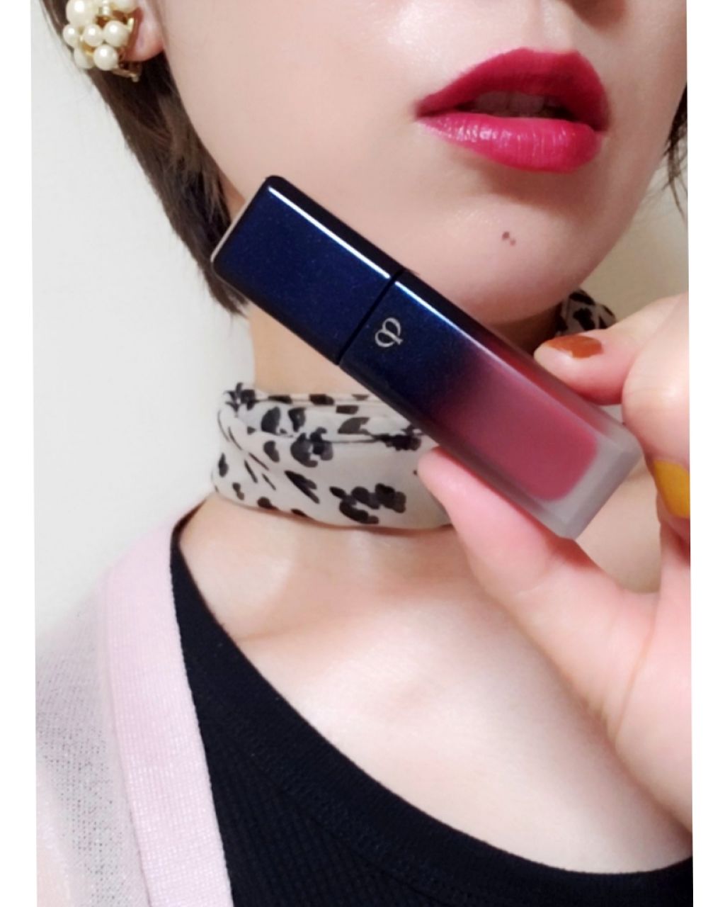 ルージュリキッドルミヌ マット/クレ・ド・ポー ボーテ/口紅を使ったクチコミ(2枚目)