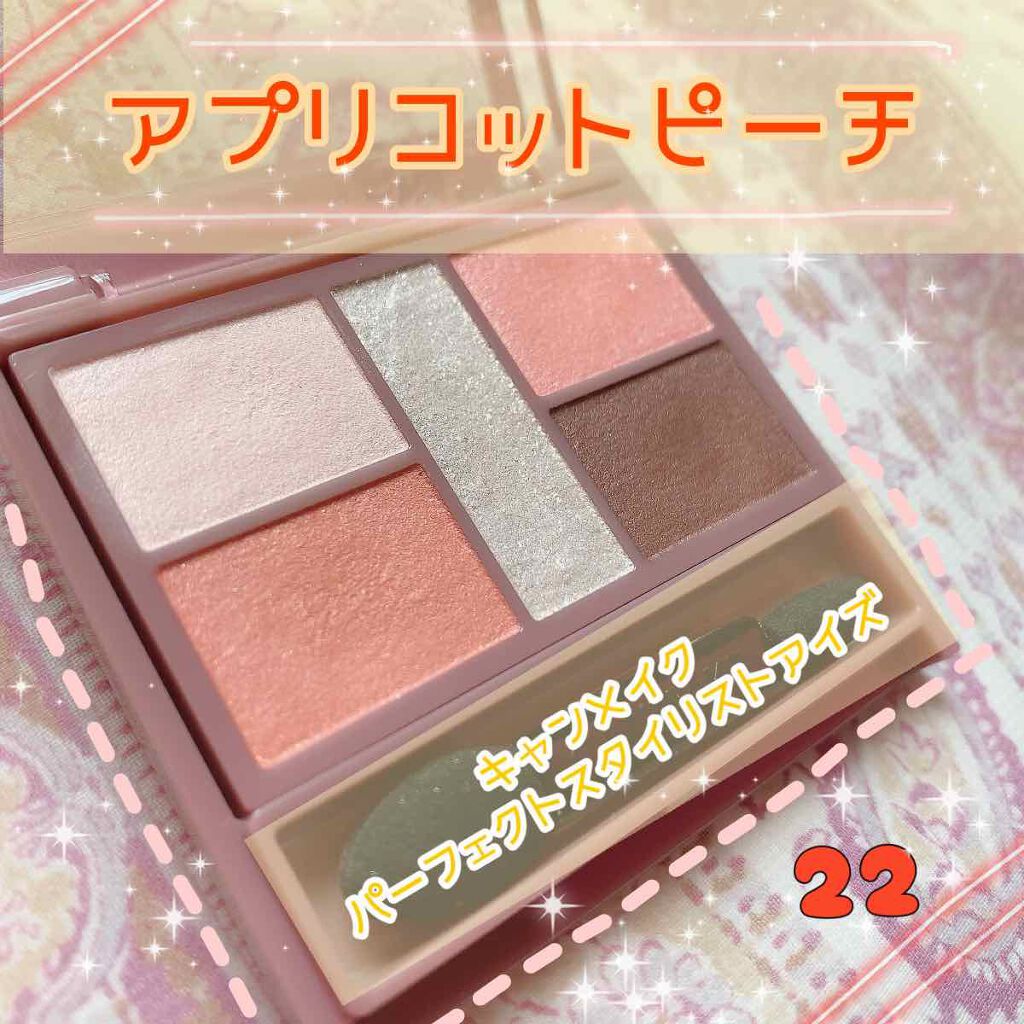 【旧品】パーフェクトスタイリストアイズ/キャンメイク/アイシャドウパレットを使ったクチコミ（1枚目）