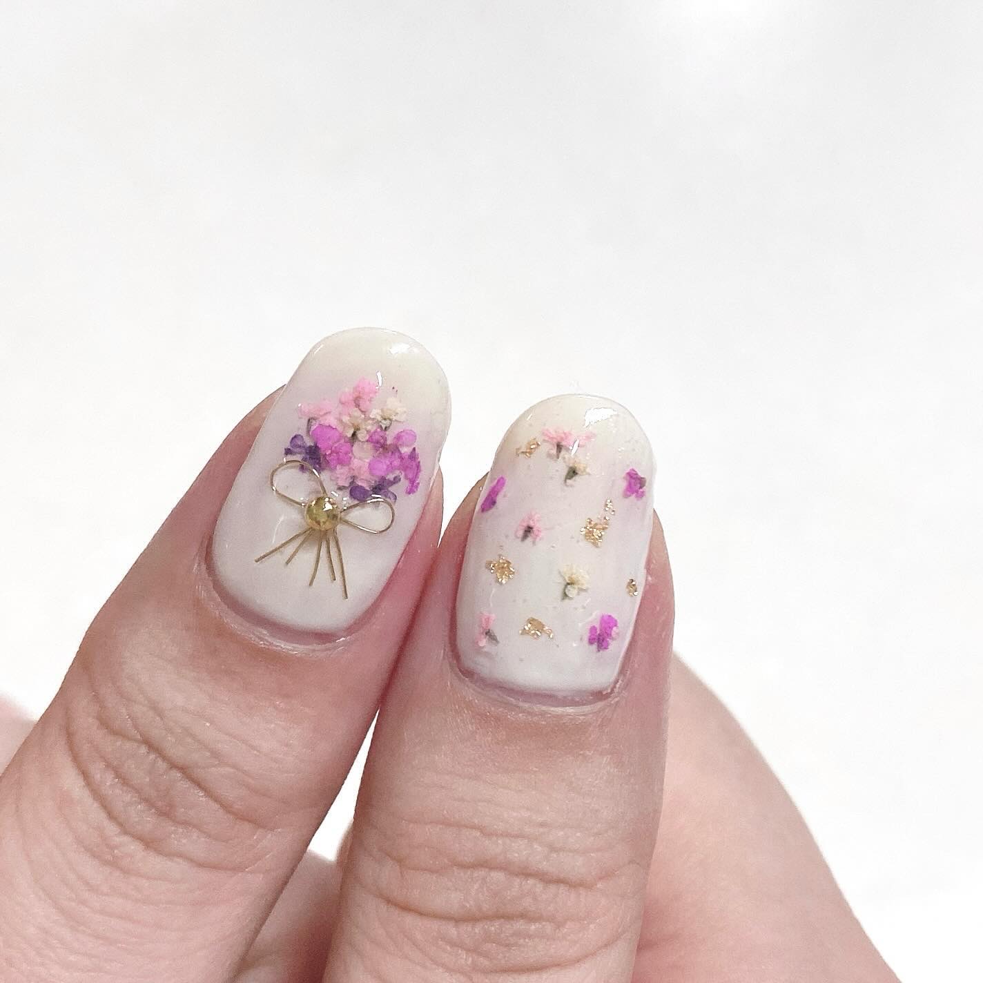 ジェルネイル（ライト対応）/セリア/ジェルネイルを使ったクチコミ（1枚目）