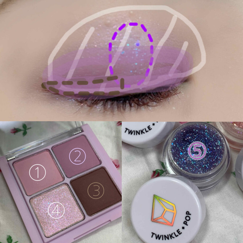 ピンク モーメント インク カラー カラ/PERIPERA/マスカラを使ったクチコミ（3枚目）