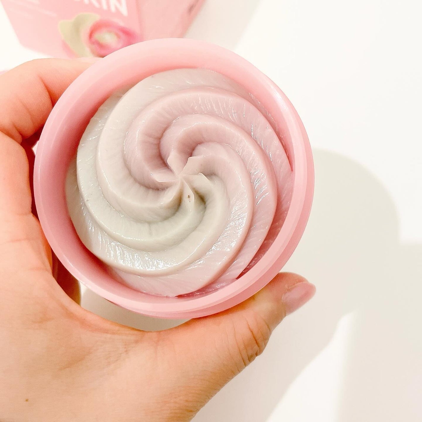 ピンクアロエメレンゲクレンザー/APRILSKIN/その他洗顔料を使ったクチコミ(2枚目)