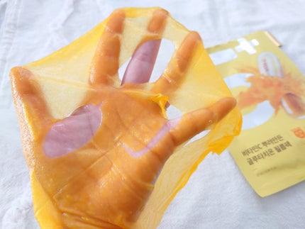 5番 白玉グルタチオンCふりかけマスク/numbuzin/シートマスク・パックを使ったクチコミ(4枚目)