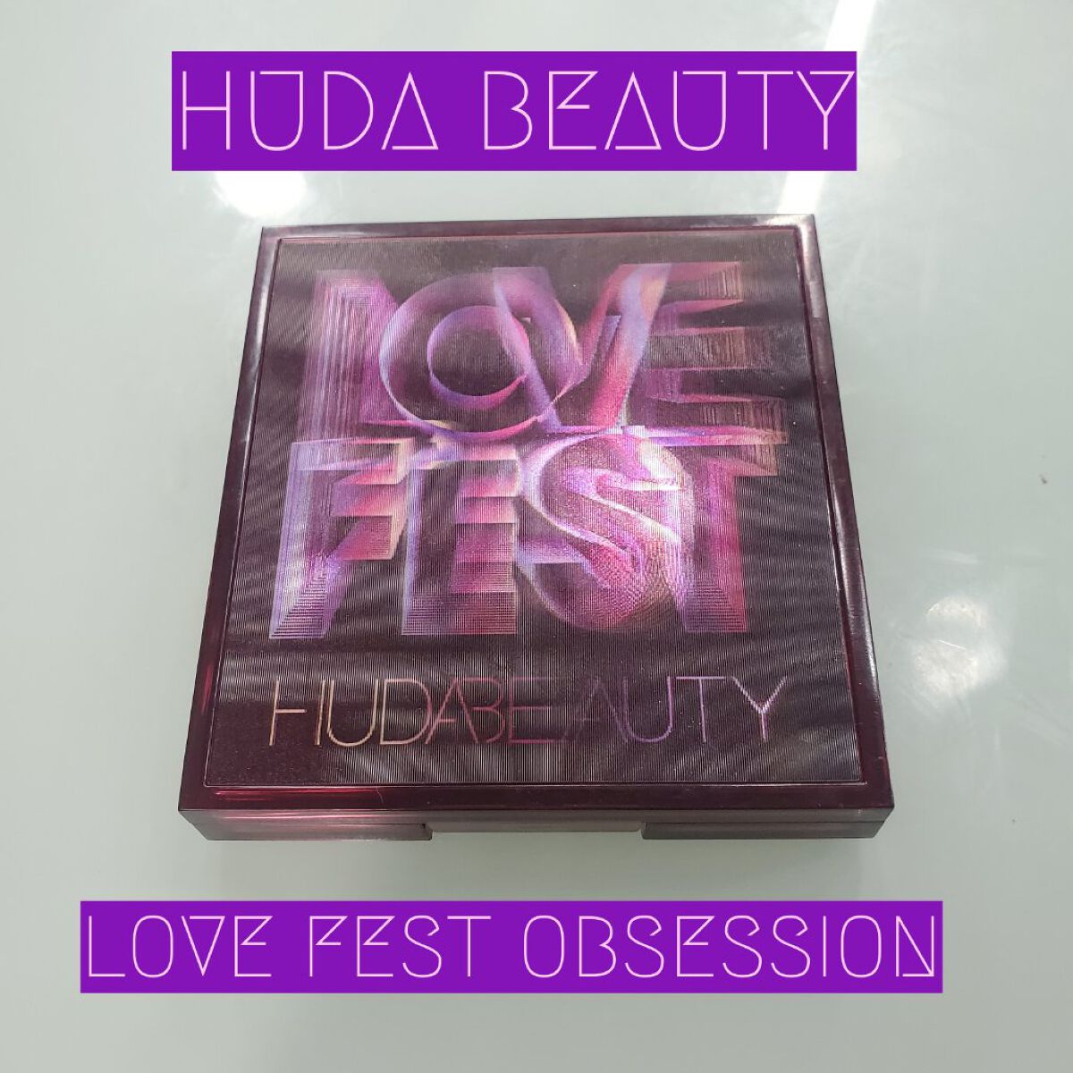 ユキ on LIPS 「HUDABEAUTYのアイシャドウパレット、LOVEFESTO..」(1枚目)