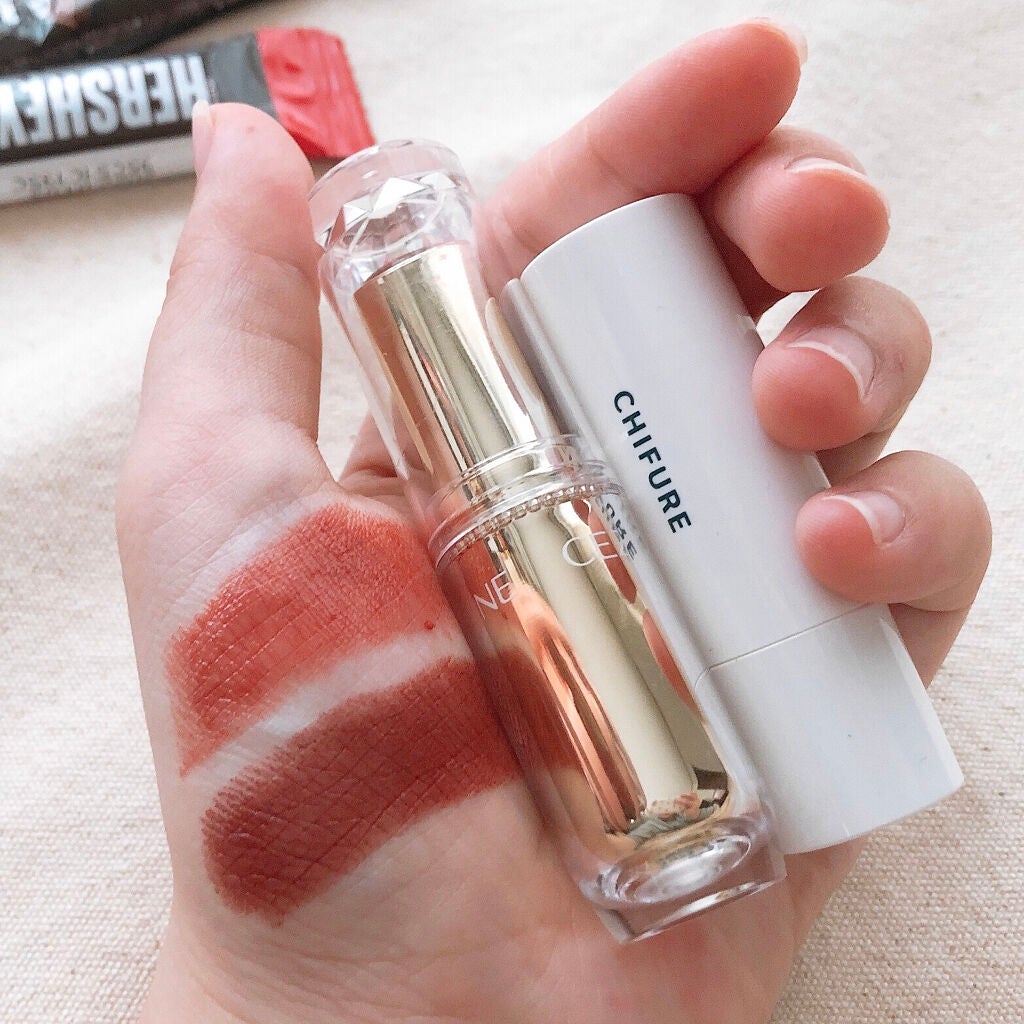 ラスティンググロスリップ/CEZANNE/口紅を使ったクチコミ(3枚目)