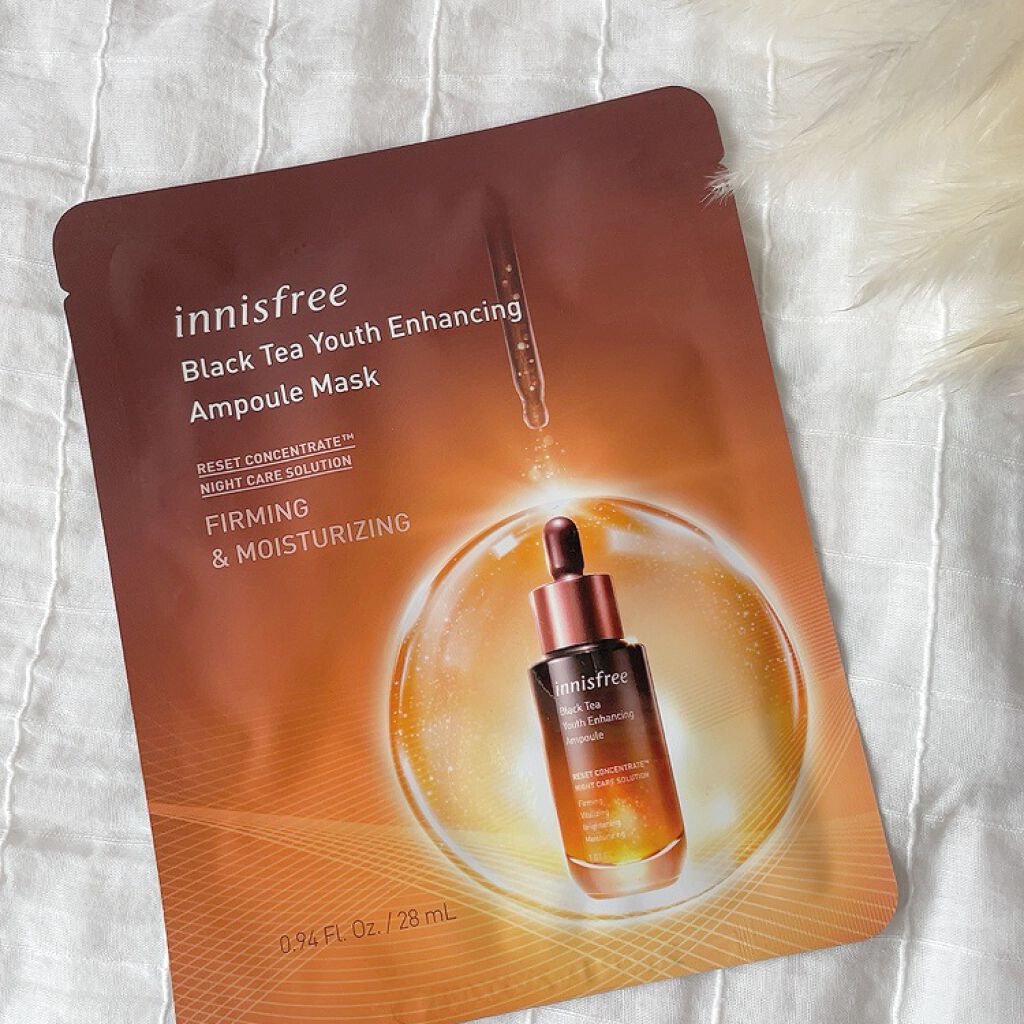 ブラックティー ユース マスクシート/innisfree/シートマスク・パックを使ったクチコミ(3枚目)