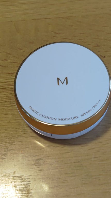 M クッション ファンデーション(モイスチャー)/MISSHA/クッションファンデーションを使ったクチコミ(1枚目)