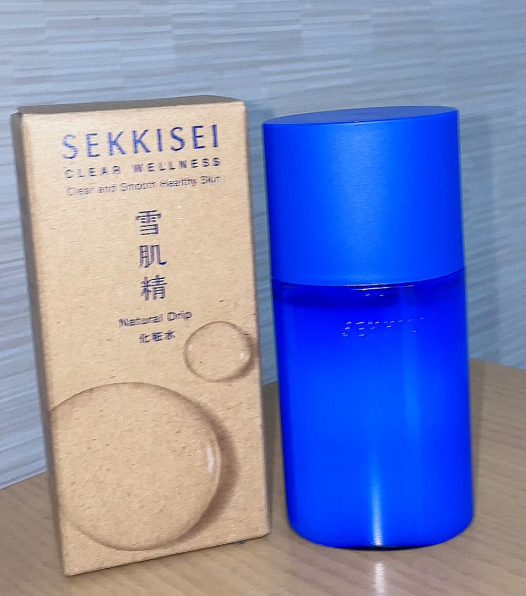 クリアウェルネス ナチュラル ドリップ/雪肌精/化粧水を使ったクチコミ（1枚目）