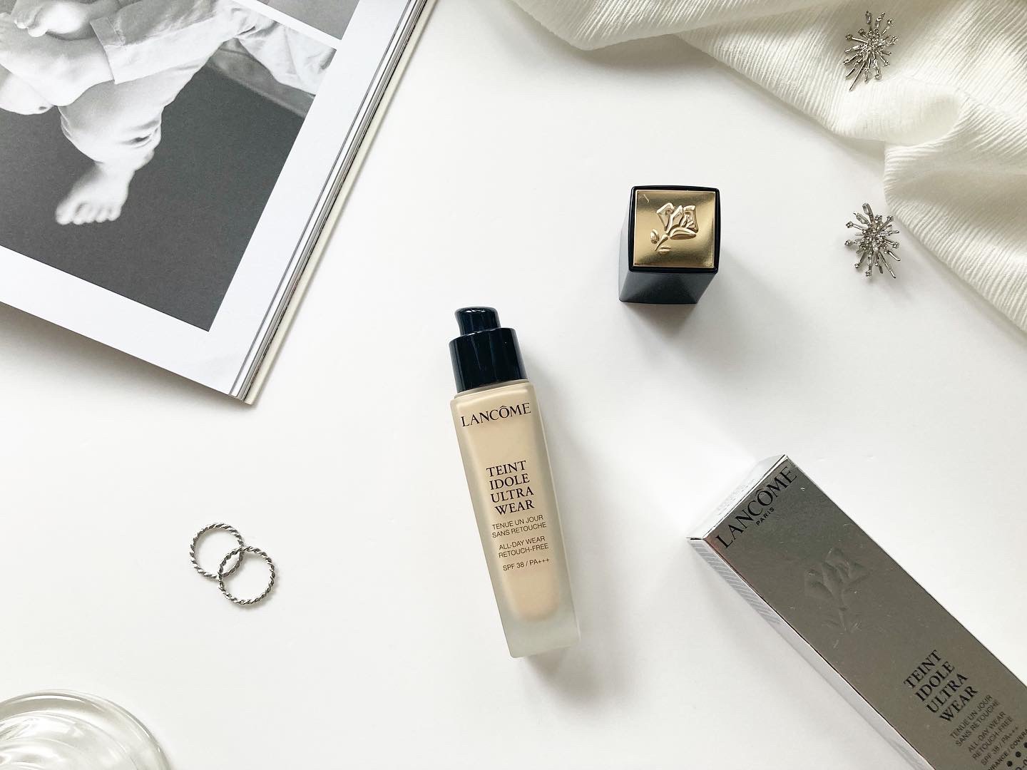 
ランコム
┊︎タンイドル ウルトラ ウェア リキッド
┊︎ SPF38・PA+++
┊︎使用色 BO-02
┊︎30ml

ベスコスを多数受賞💡′-
呼吸するようなつけ心地で、美しさが
24時間※1続くと言われているファンデ。

⁡┈┈