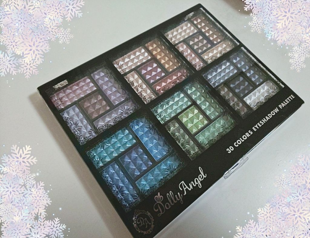 30COLORSEYESHADOWPALETTE/Dolly Angel/アイシャドウパレットを使ったクチコミ(1枚目)