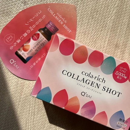 satan♡♡ on LIPS 「-コラリッチコラーゲンショット1本に5,000mgもの低分子コ..」(1枚目)