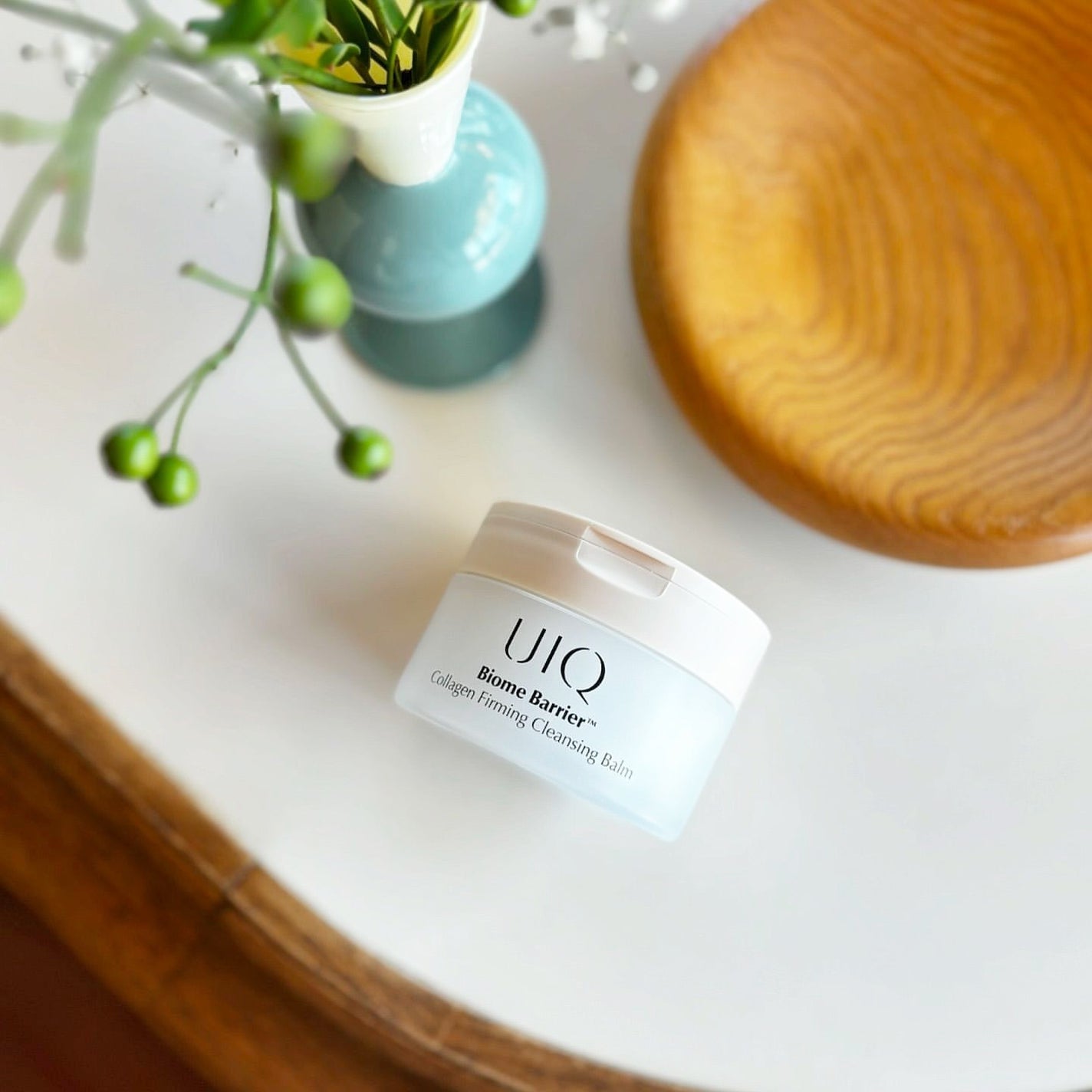 バイオームバリアコラーゲンファーミングクレンジングバーム/UIQ/クレンジングバームを使ったクチコミ(1枚目)
