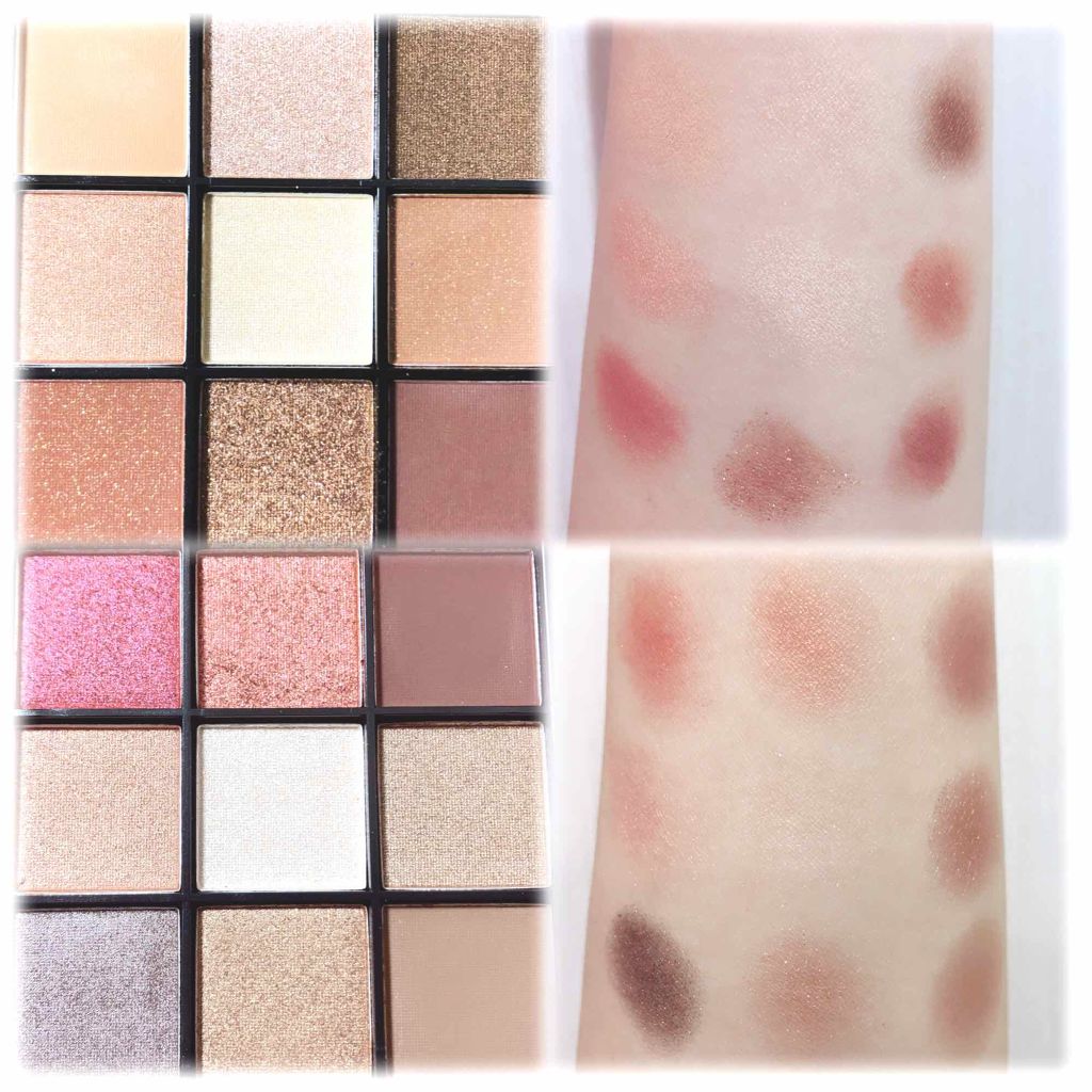 UR GLAM BLOOMING EYE COLOR PALETTE/U R GLAM/アイシャドウパレットを使ったクチコミ(2枚目)