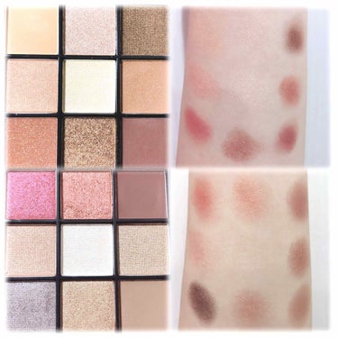 UR GLAM　BLOOMING EYE COLOR PALETTE/U R GLAM/パウダーアイシャドウを使ったクチコミ（2枚目）