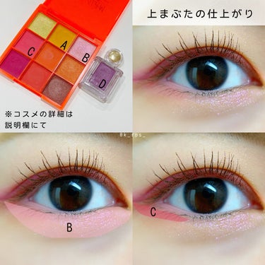 UR GLAM　BLOOMING EYE COLOR PALETTE/U R GLAM/アイシャドウパレットを使ったクチコミ（3枚目）